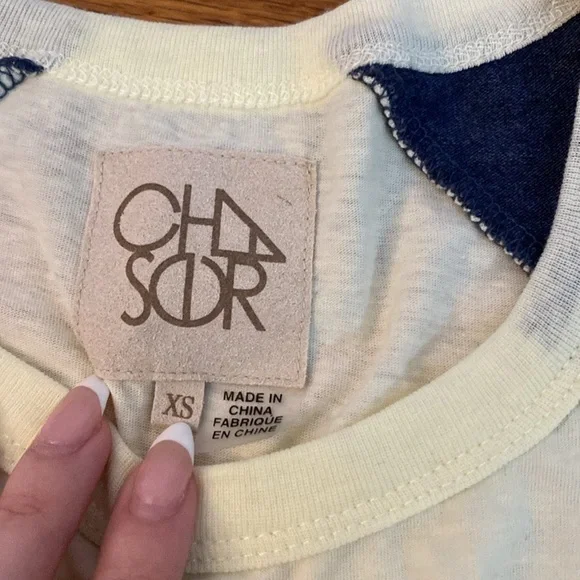 Chaser Women’s Yellow Tank Top Size XS - Picture 3 of 6